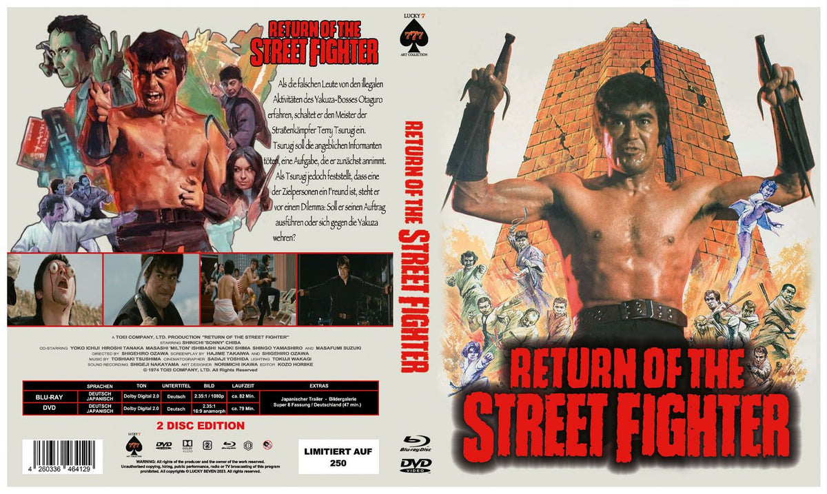 Return of the Street Fighter - Blu-ray Amaray (Scanavo) Lim 250