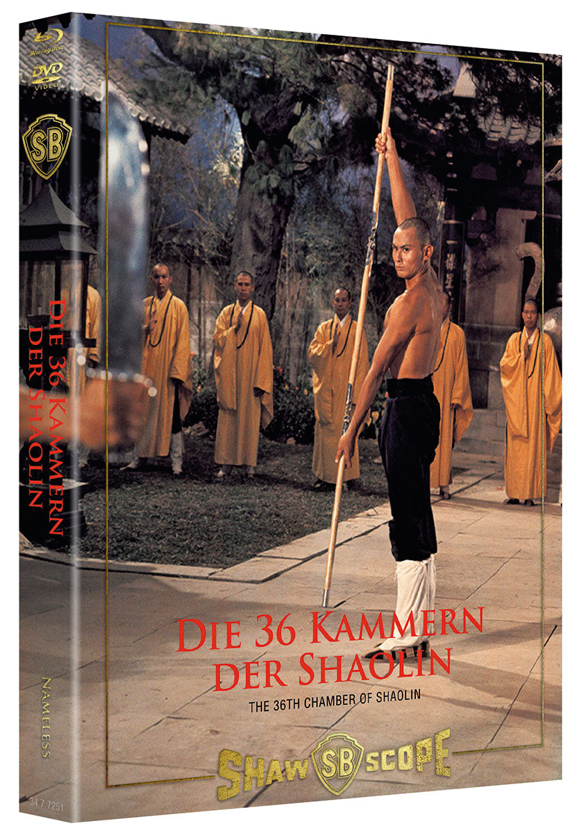 Die 36 Kammern der Shaolin - DVD/Blu-ray Mediabook B Lim 333