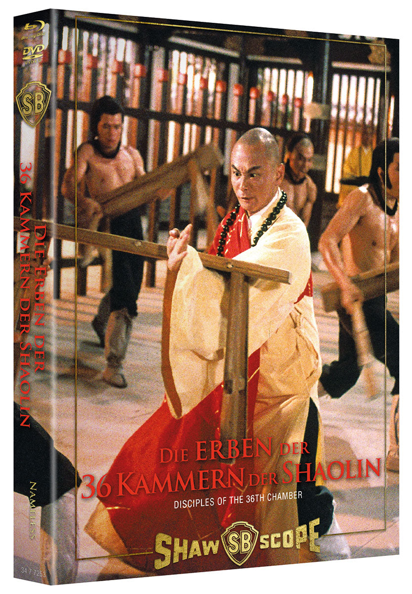 Die Erben der 36 Kammern der Shaolin - DVD/Blu-ray Mediabook B Lim 333