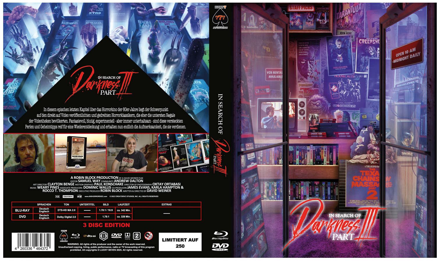 In Search of Darkness 3 - DVD/Blu-ray Amaray (Scanavo) Lim 250