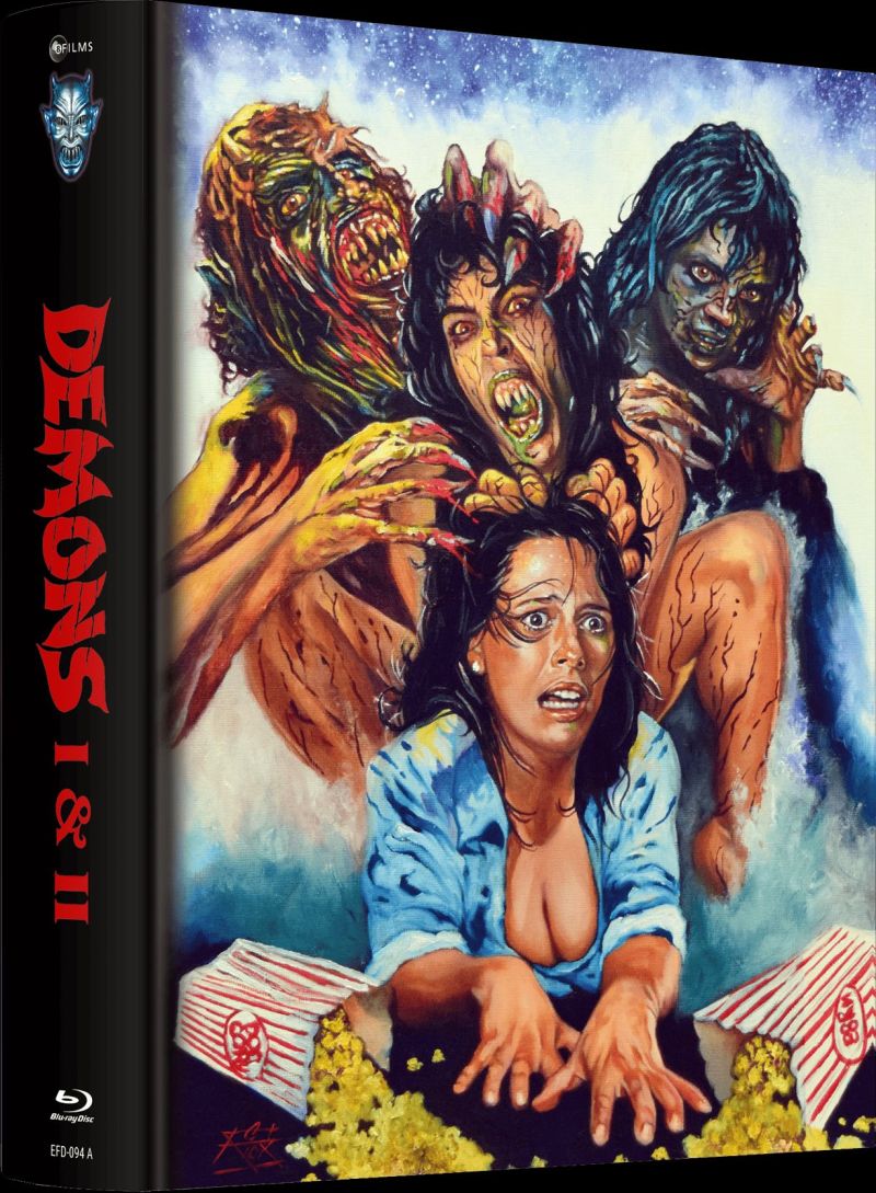 Demons ~ Dämonen 1 & 2 - Blu-ray Mediabook A Lim 333