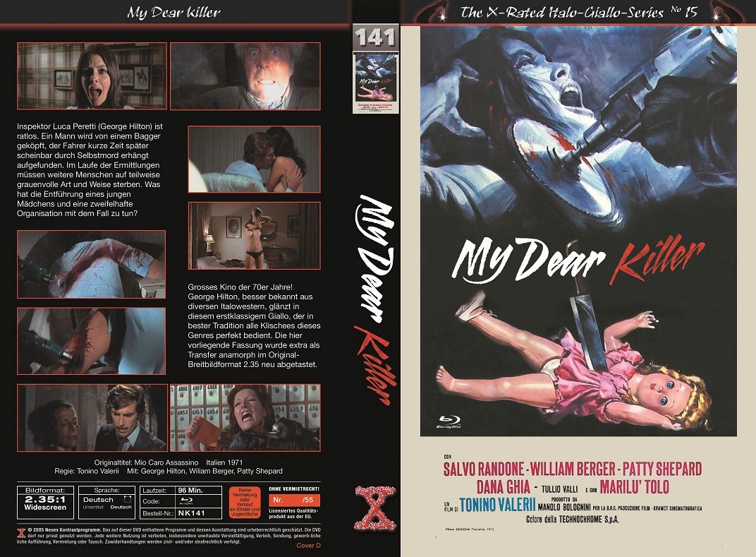 My Dear Killer - gr Blu-ray Hartbox D Lim 55 X141