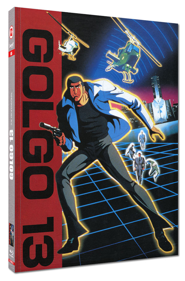 Golgo 13 The Professional - Blu-ray Mediabook A Uncut