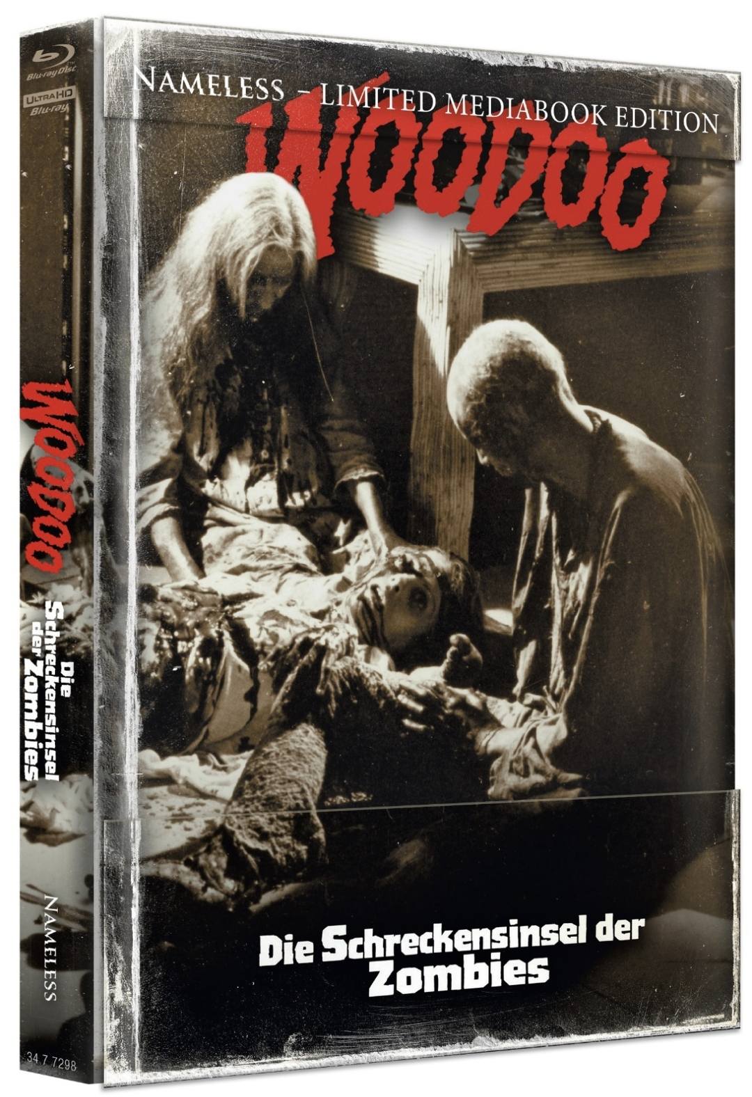 Woodoo - 4kUHD/2Blu-ray/Soundtrack Mediabook I Wattiert Lim 222