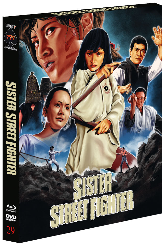 Sister Street Fighter - DVD/Blu-ray Schuber Lim 777