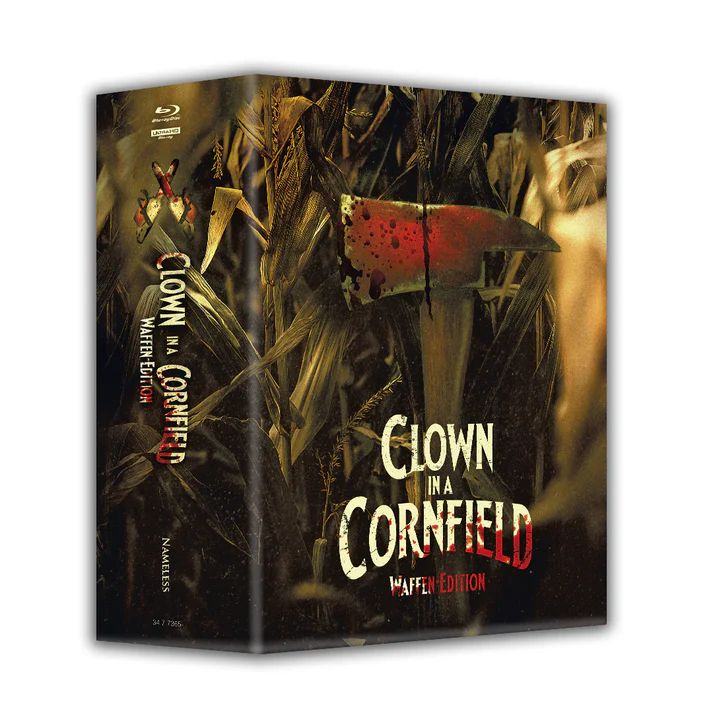 Clown in a Cornfield - 4kUHD/Blu-ray 3x Mediabook D/E/F Schuber Lim 111