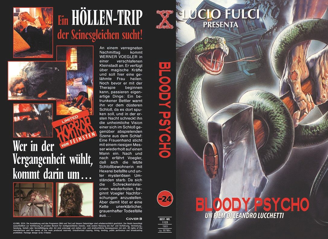 Bloody Psycho - gr DVD Hartbox B Lim 50 X-24