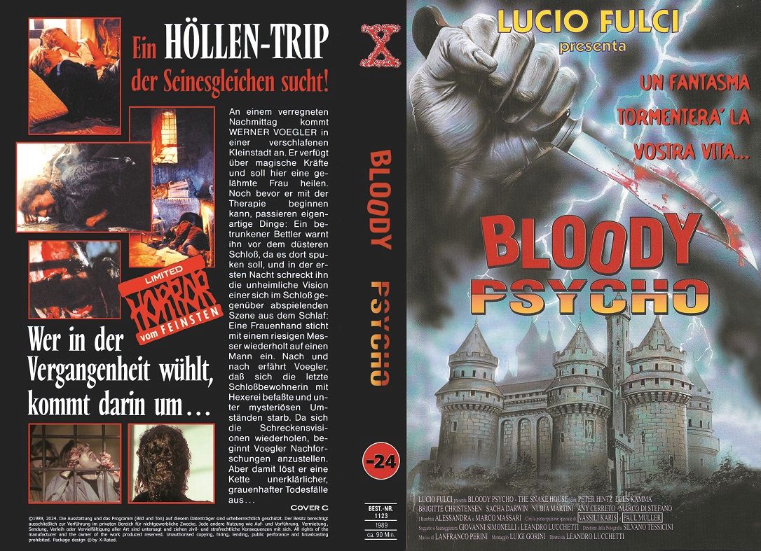 Bloody Psycho - gr DVD Hartbox C Lim 50 X-24