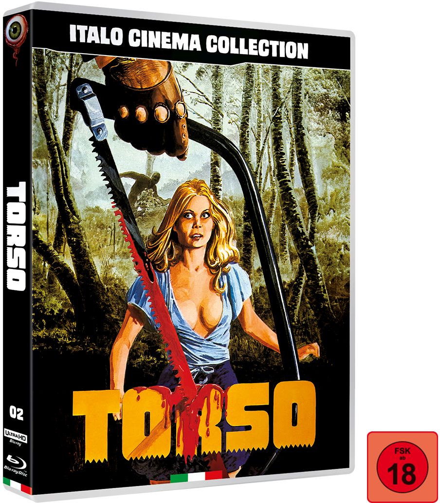 Torso Die Säge des Teufels - 4kUHD/Blu-ray Amaray (Scanavo) Lim 1500 ICC #02