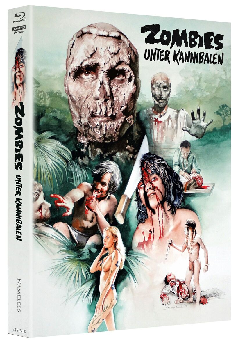 Zombies unter Kannibalen - 4kUHD/Blu-ray Mediabook E Lim 666