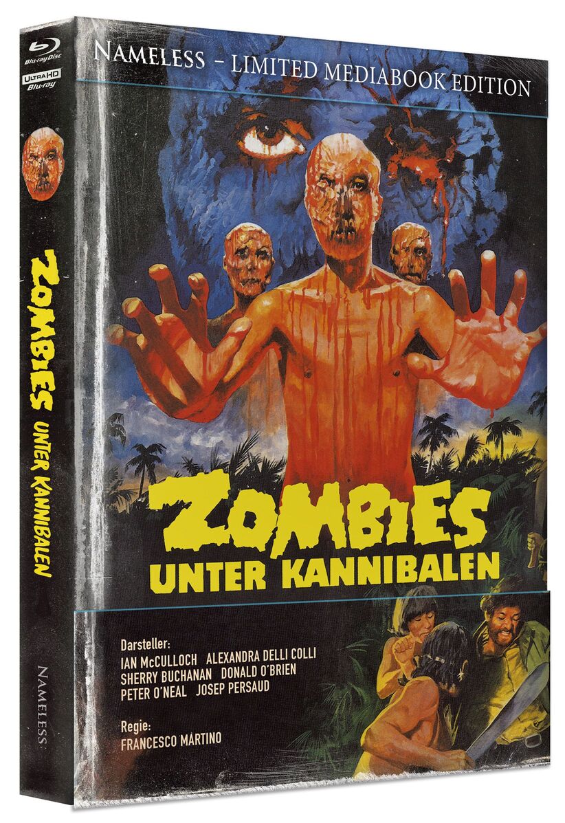 Zombies unter Kannibalen - 4kUHD/Blu-ray Mediabook F Wattiert Lim 555