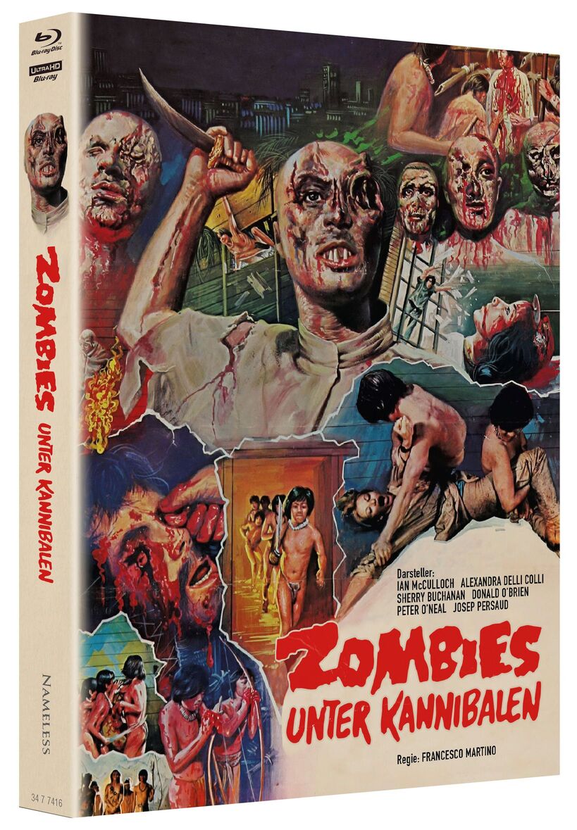 Zombies unter Kannibalen - 4kUHD/Blu-ray Mediabook H Lim 444