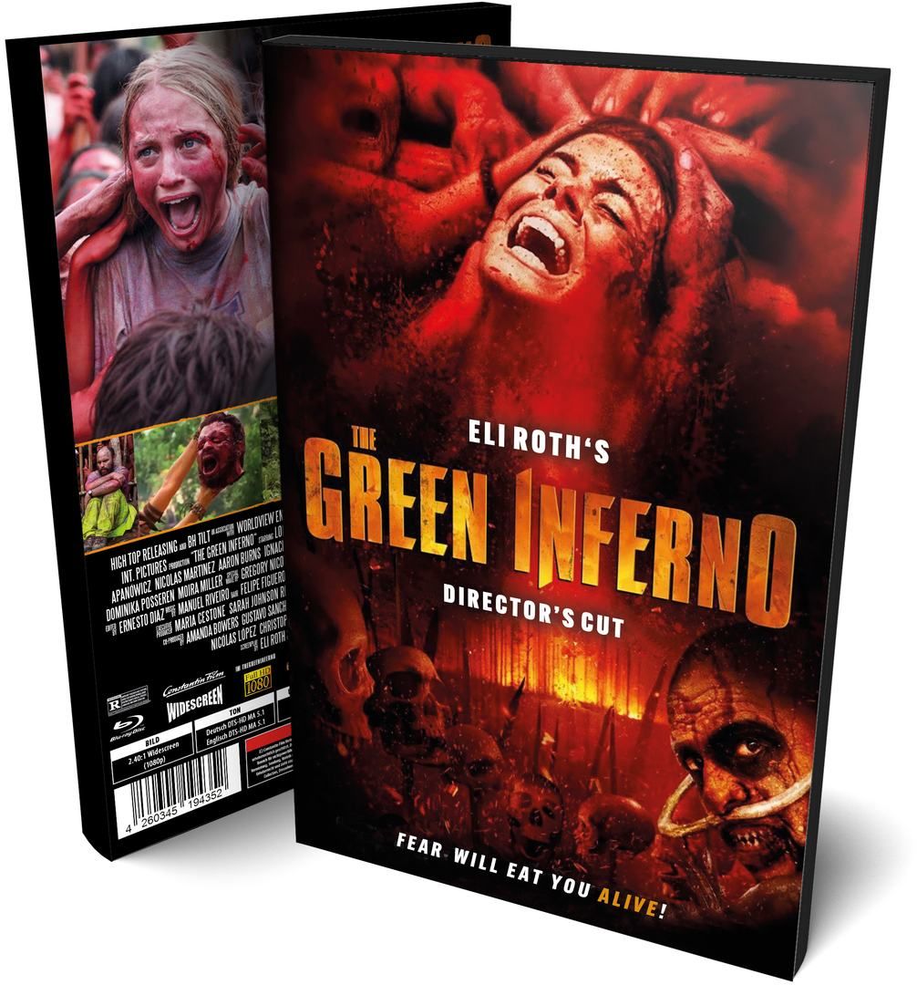 The Green Inferno (Remake) - gr Blu-ray Hartbox A Lim 69