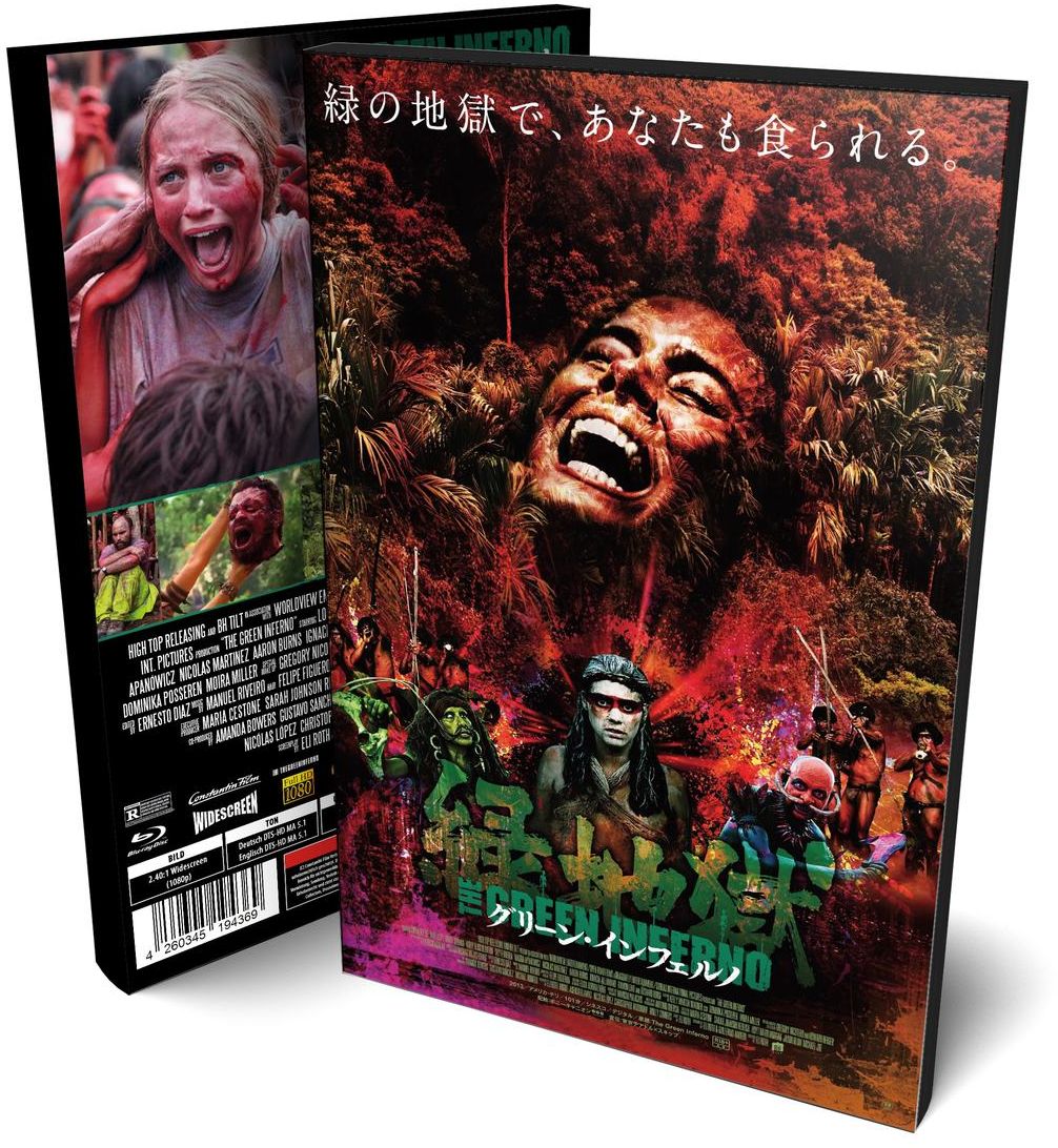 The Green Inferno (Remake) - gr Blu-ray Hartbox B Lim 69