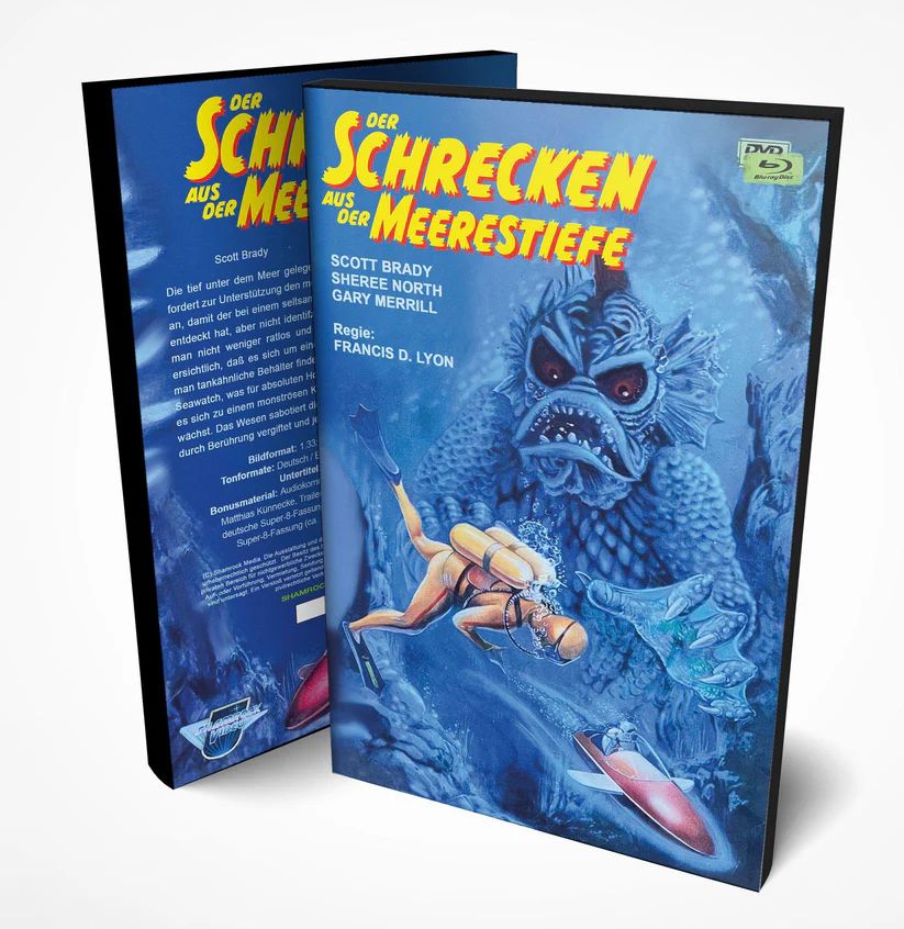 Der Schrecken aus der Meerestiefe - gr DVD/Blu-ray Hartbox Lim 50