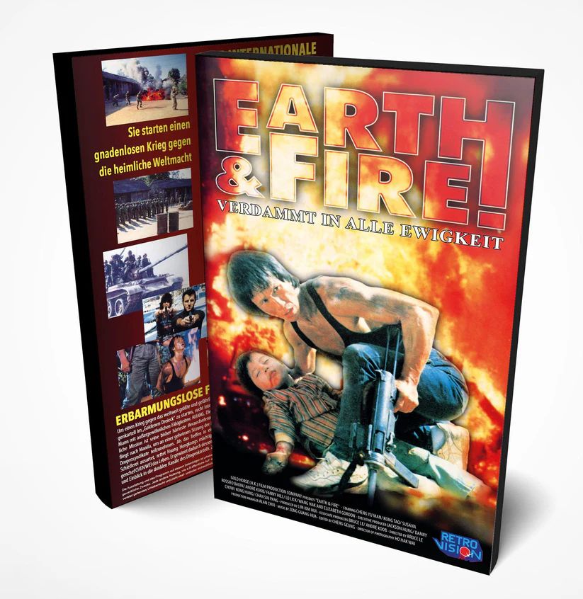 Earth & Fire Verdammt in alle Ewigkeit ~ Black Spot - gr Hartbox Lim 33