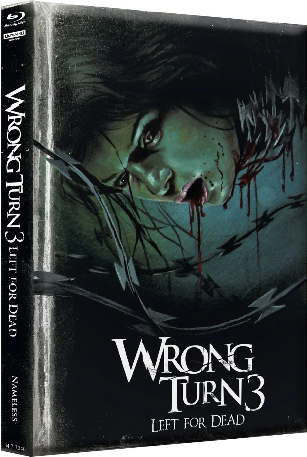 Wrong Turn 3 Left for Dead - 4kUHD/Blu-ray Mediabook B Wattiert Lim 222