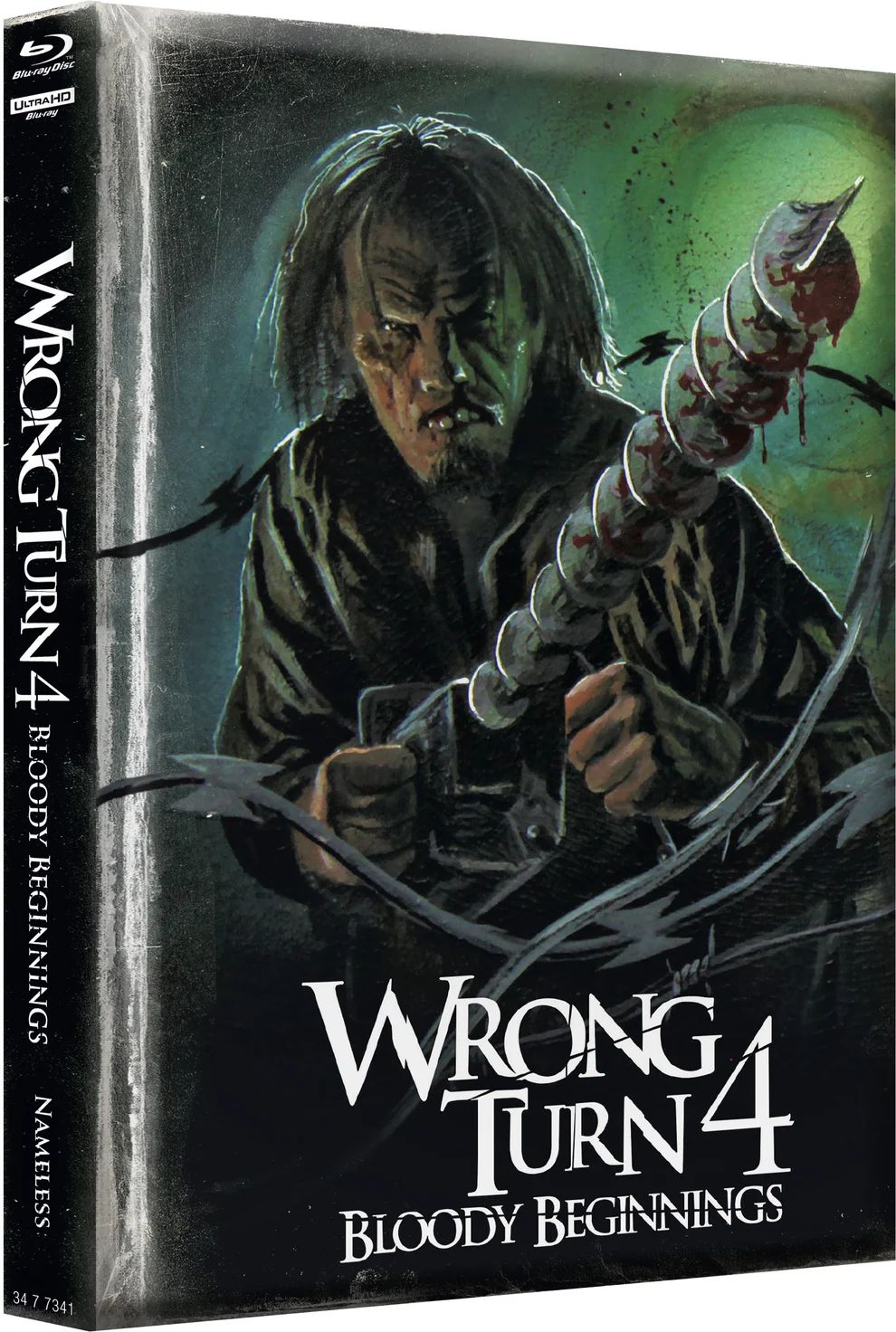 Wrong Turn 4 Bloody Beginning - 4kUHD/Blu-ray Mediabook B Wattiert Lim 222