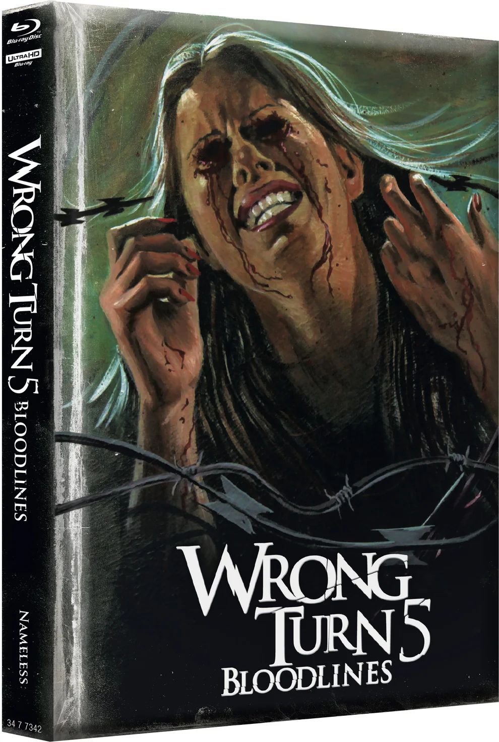 Wrong Turn 5 Bloodlines - 4kUHD/Blu-ray Mediabook B Wattiert Lim 222
