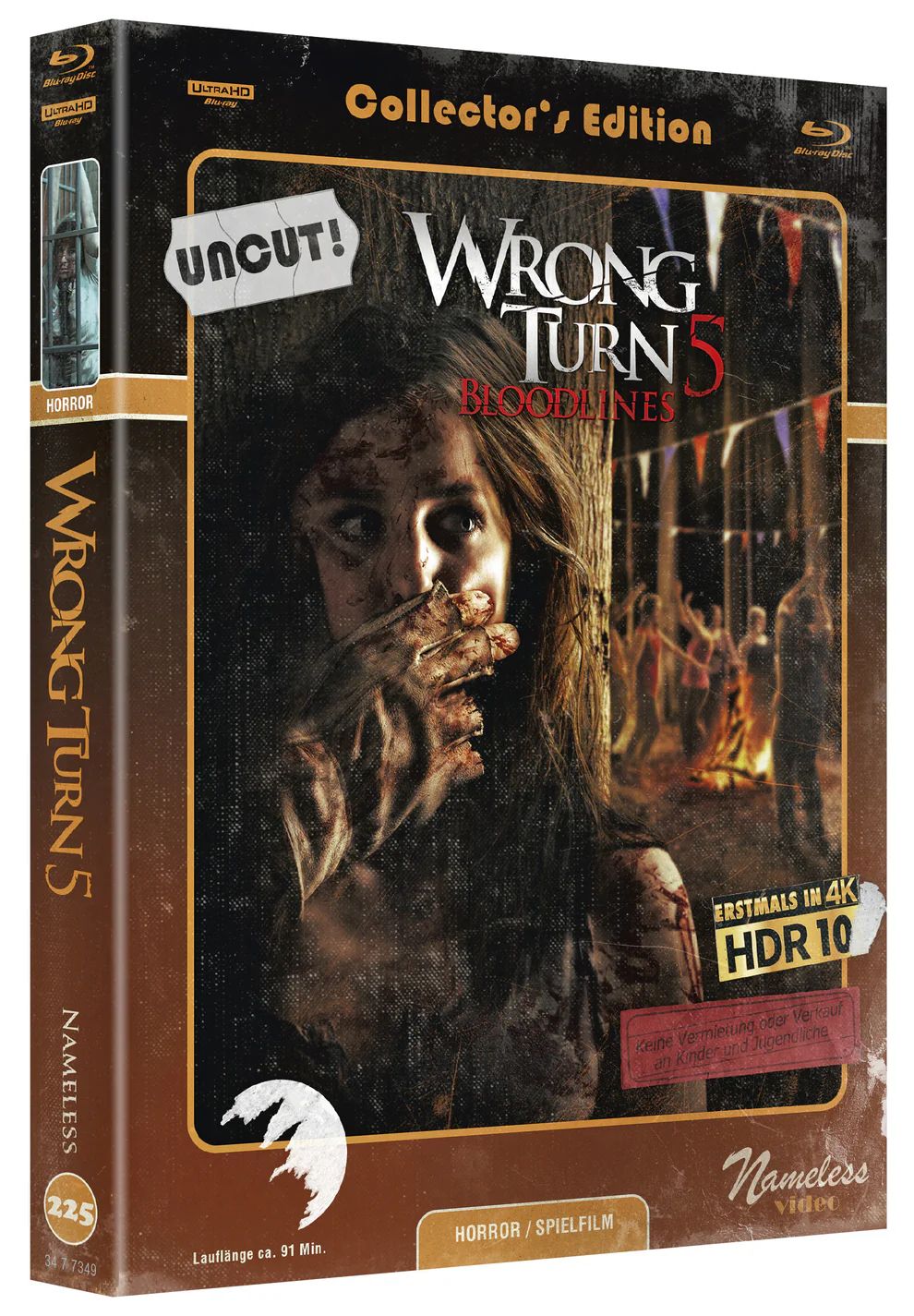Wrong Turn 5 Bloodlines - 4kUHD/Blu-ray Mediabook C Lim 500