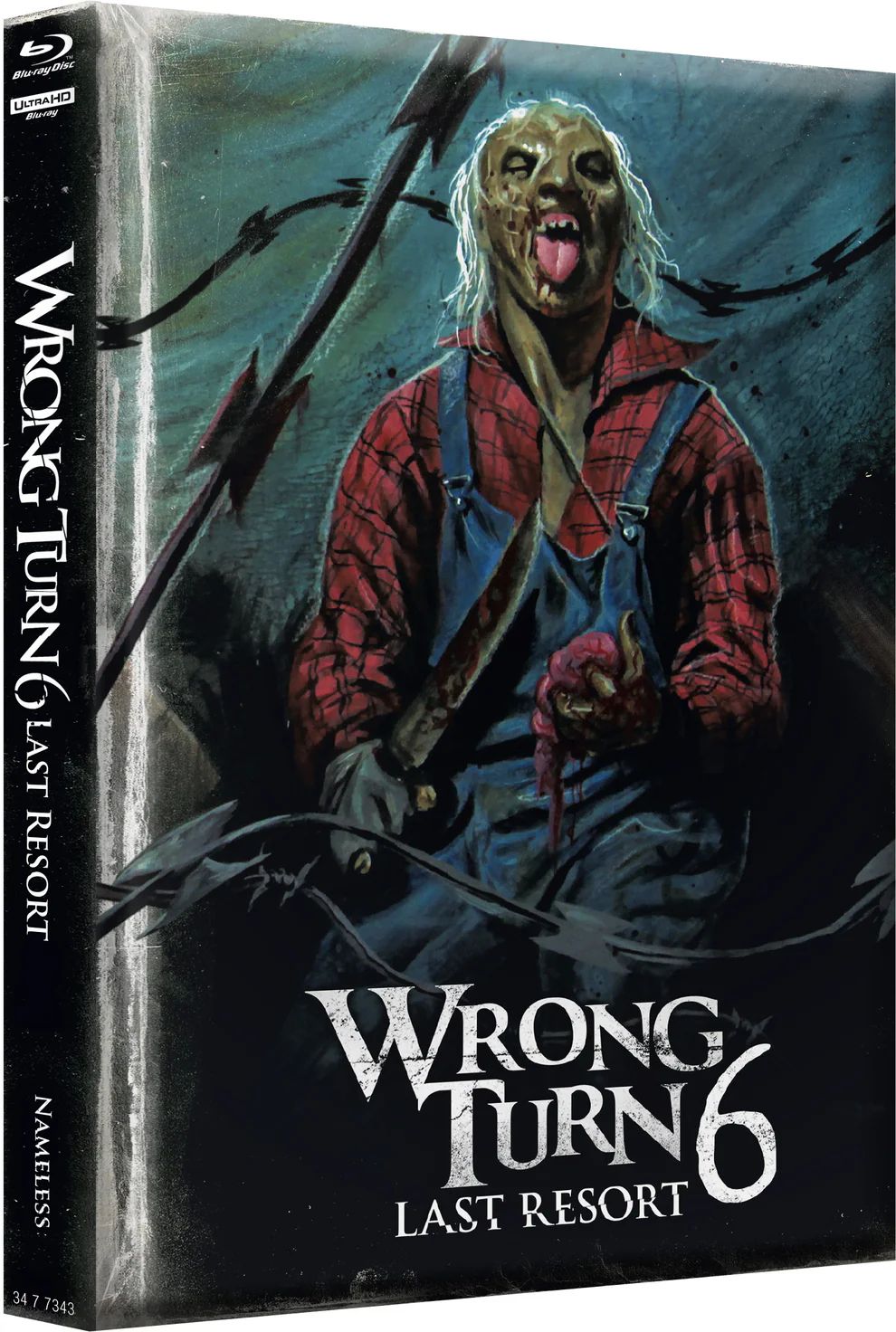 Wrong Turn 6 Last Resort - 4kUHD/Blu-ray Mediabook B Wattiert Lim 222