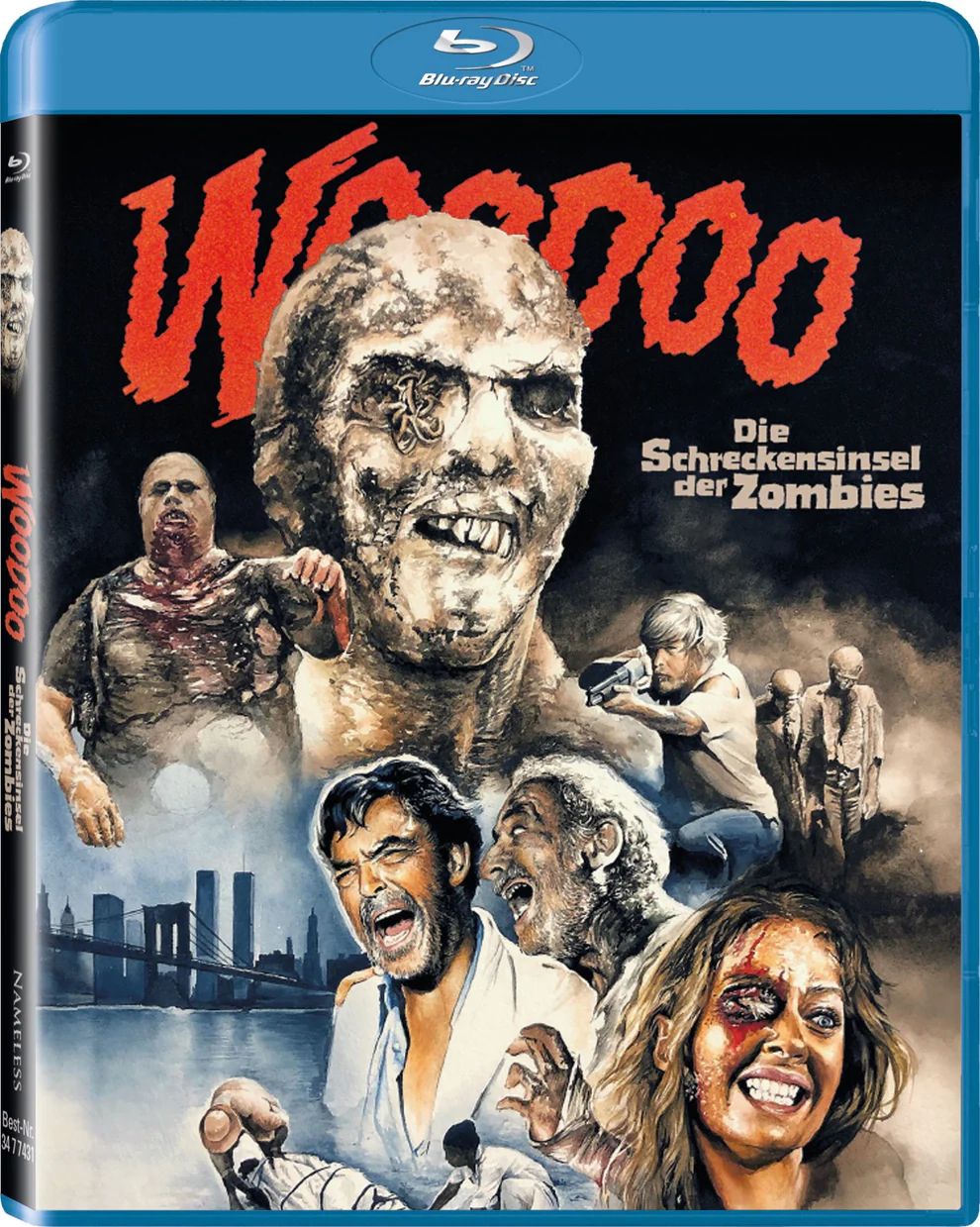 Woodoo Die Schreckensinsel der Zombies - Blu-ray Amaray Uncut