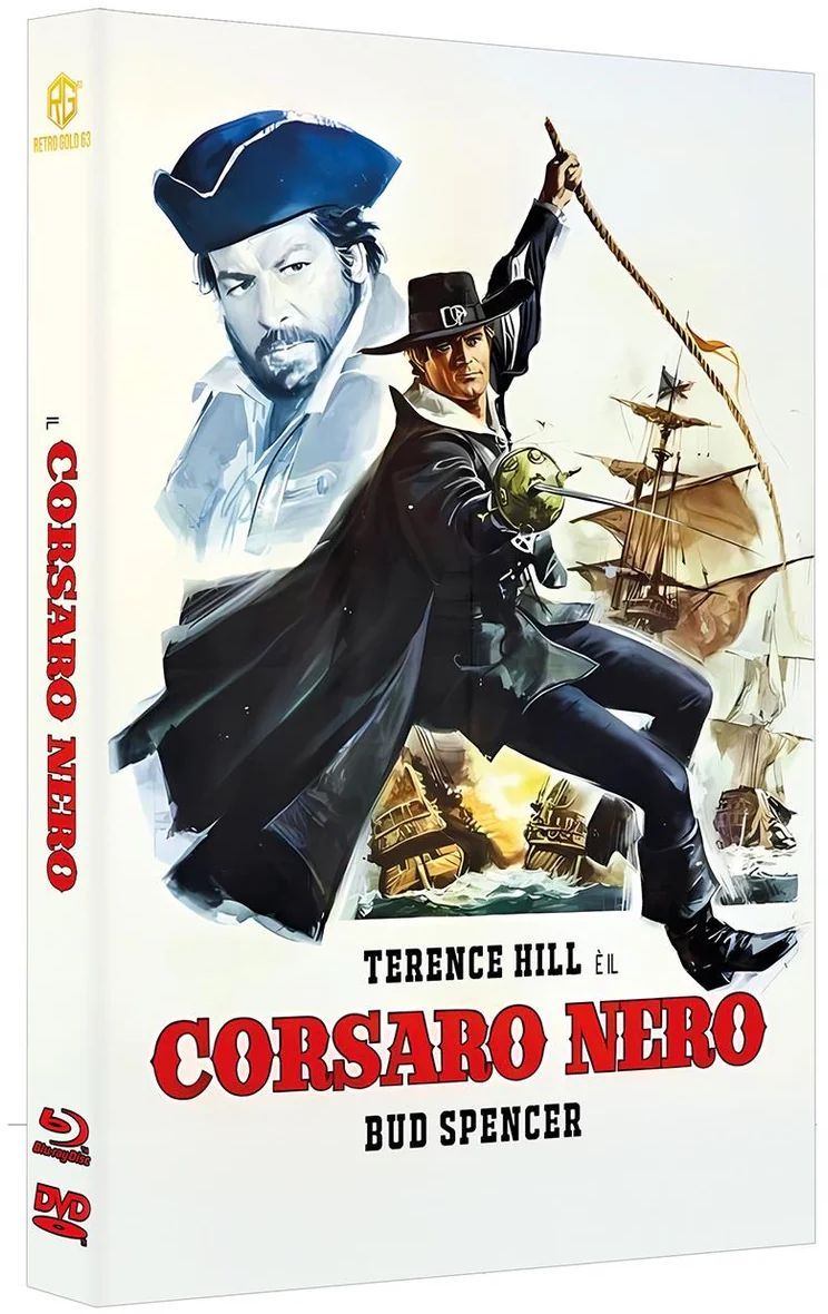 Corsaro Nero ~ Freibeuter der Meere - gr Blu-ray Hartbox Lim 50