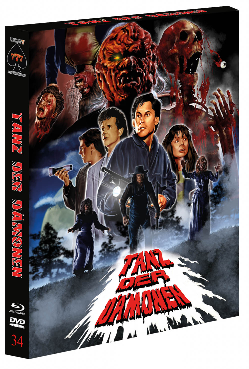 Tanz der Dämonen - DVD/Blu-ray Schuber Lim 777