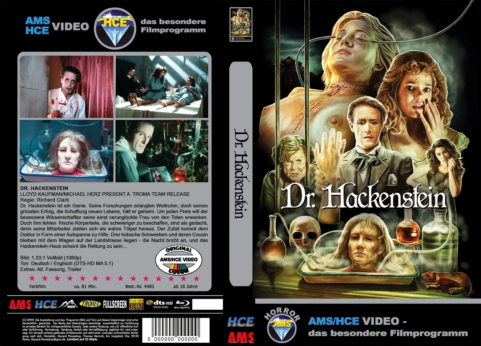 Dr. Hackenstein - gr Blu-ray Hartbox Lim 33