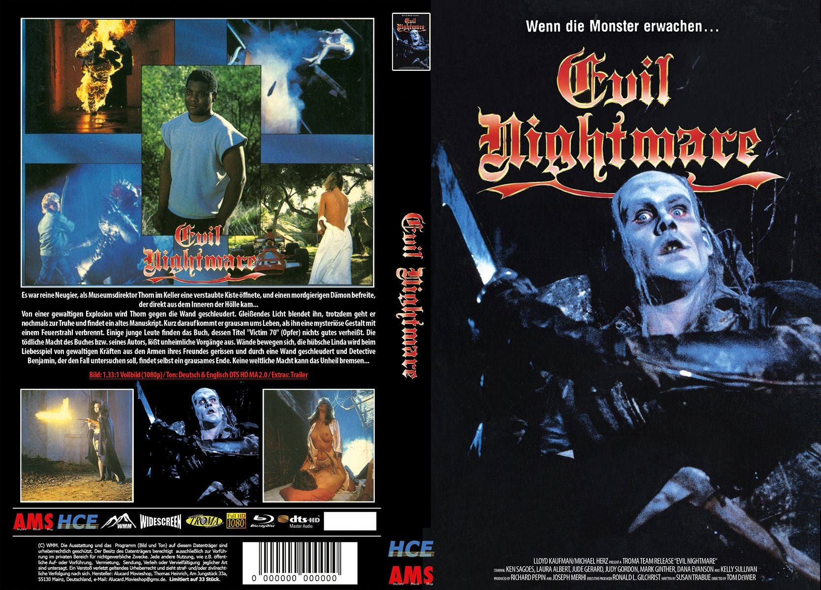 Evil Nightmare - gr Blu-ray Hartbox Lim 33