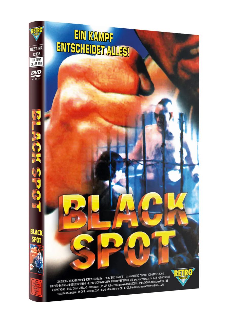 Black Spot ~ Earth & Fire - gr DVD Hartbox B Lim 50