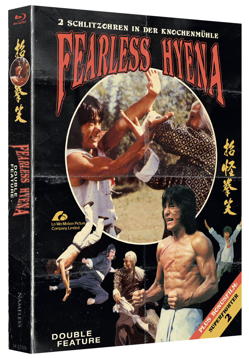 Fearless Hyena Double Feature - 2 Disc Mediabook A Lim 500