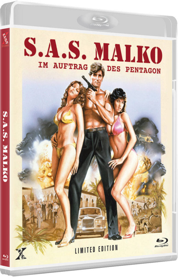 S.A.S. MALKO Im Auftrag des Pentagon - Blu-ray Amaray Uncut