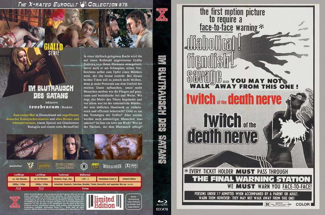 Im Blutrausch des Satans - 2Blu-ray Mediabook S Lim 100 (US)