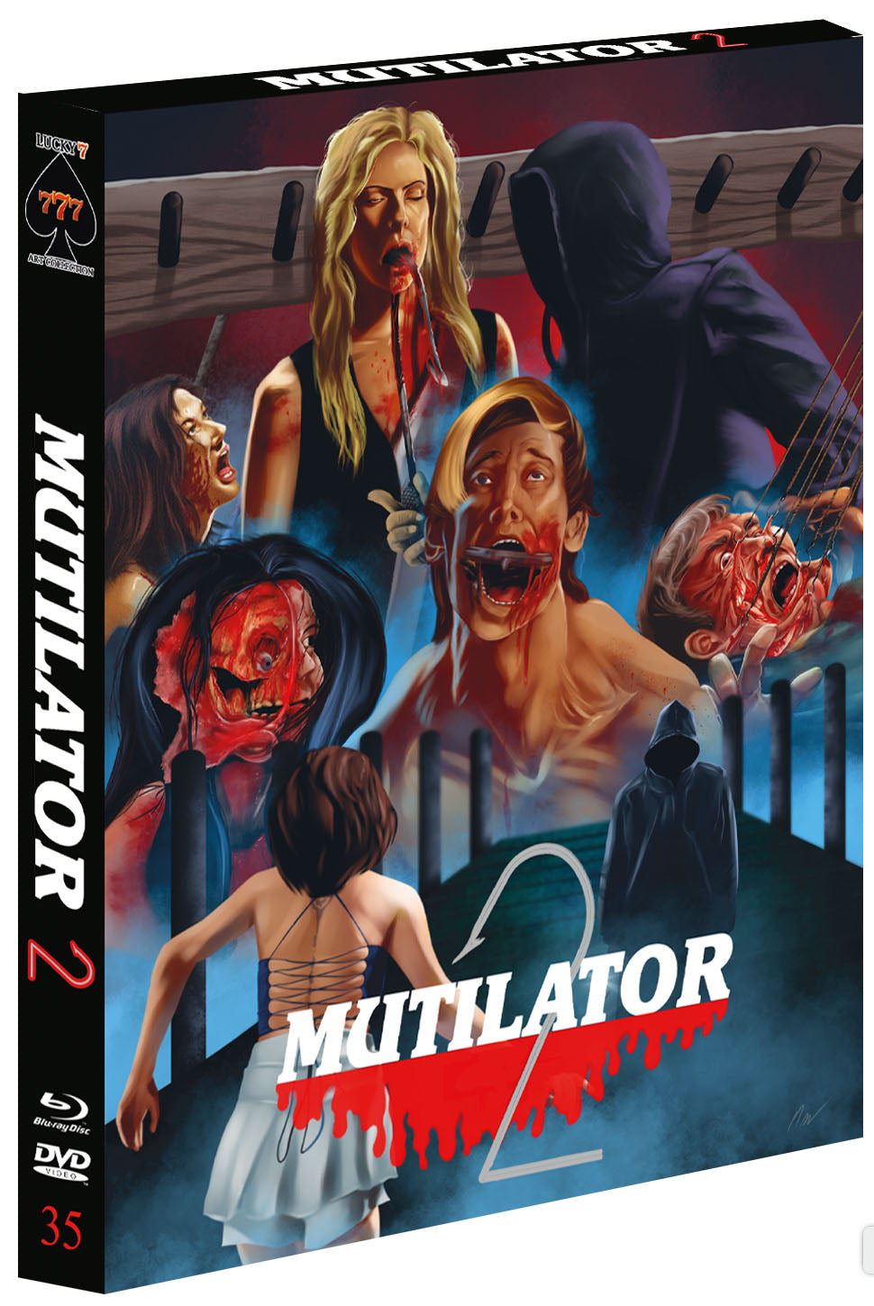 Mutilator 2 - DVD/Blu-ray Schuber Lim 777