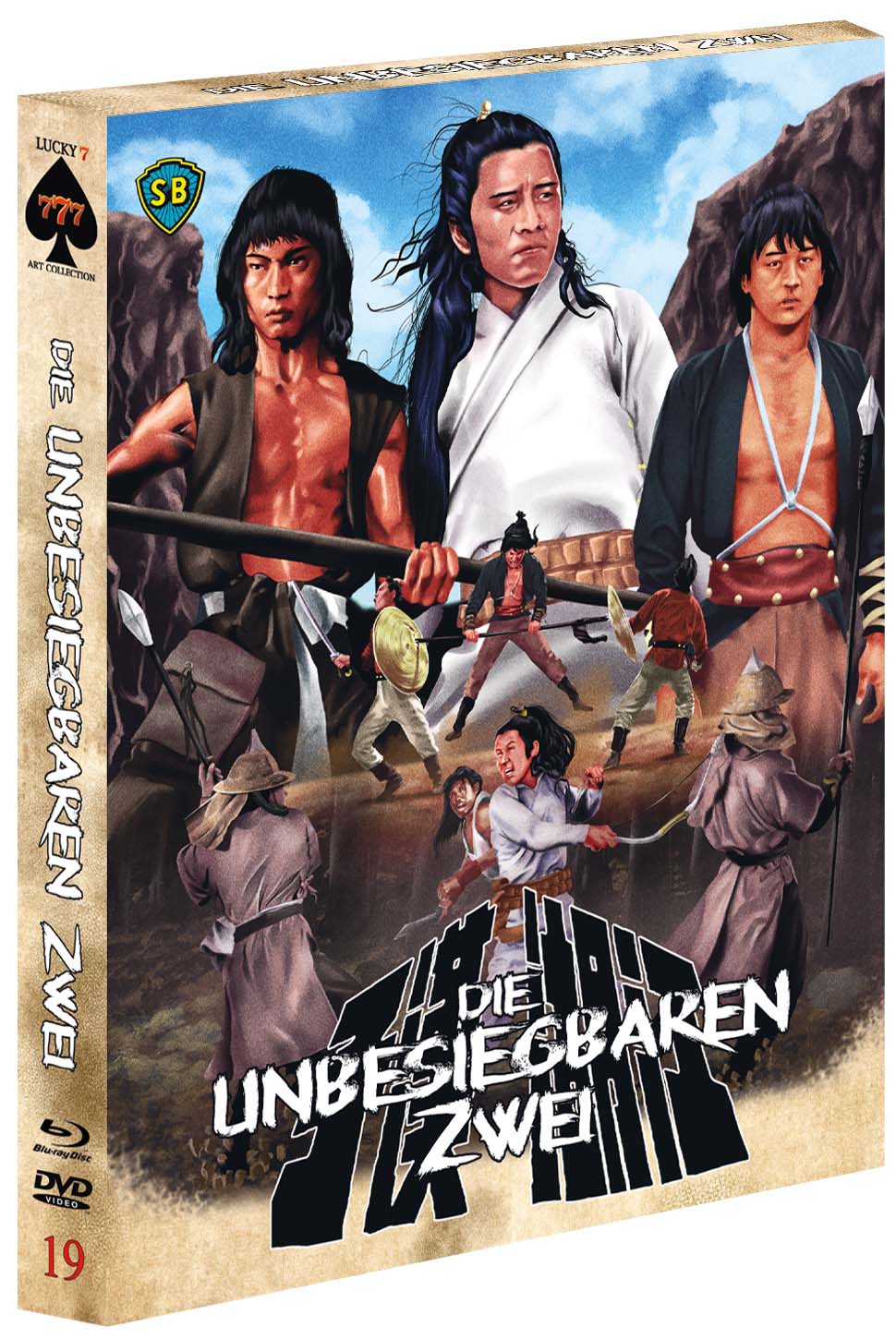 Die unbesiegbaren Zwei - DVD/Blu-ray Schuber Lim 777