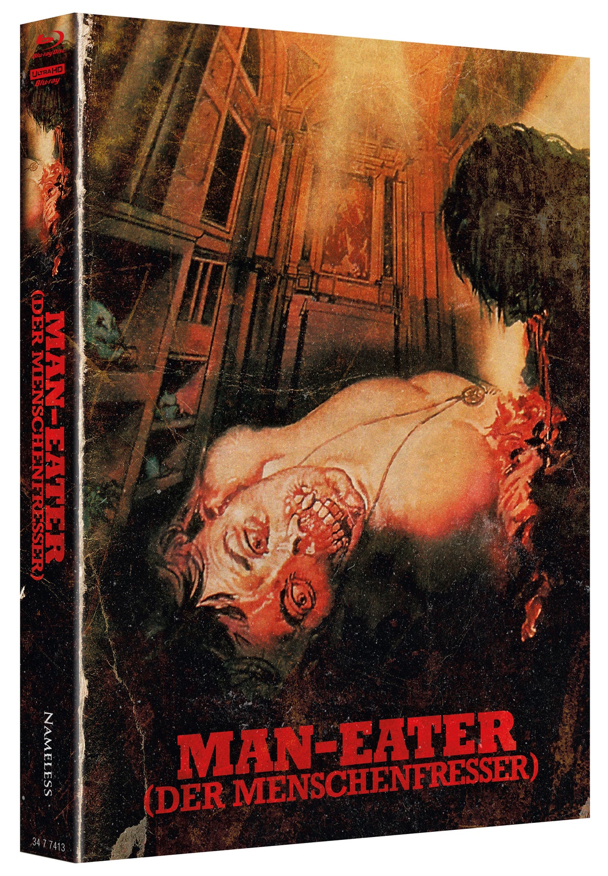 Man-Eater Der Menschenfresser - 4kUHD/Blu-ray Mediabook H Lim 444