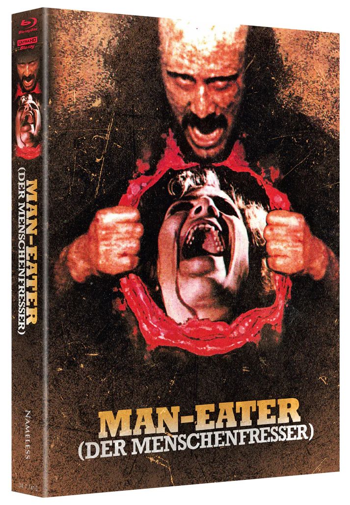 Man-Eater Der Menschenfresser - 4kUHD/Blu-ray Mediabook K Lim 111