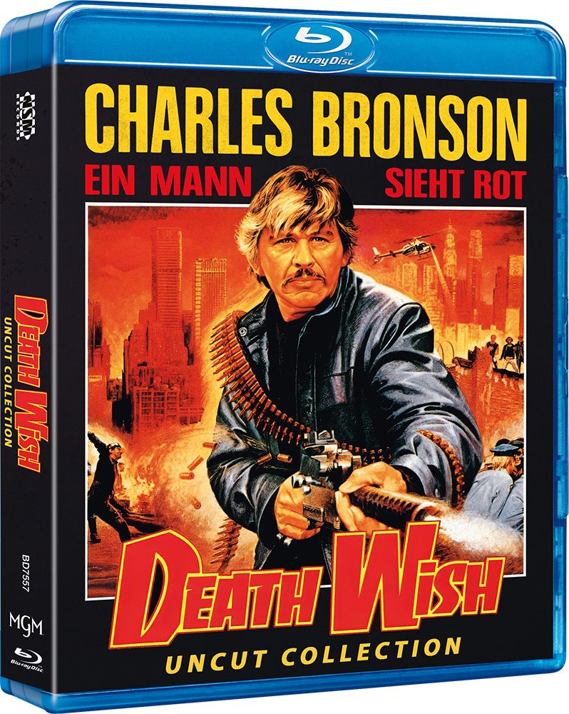 Death Wish 1-5 - Blu-ray Amaray Box Uncut