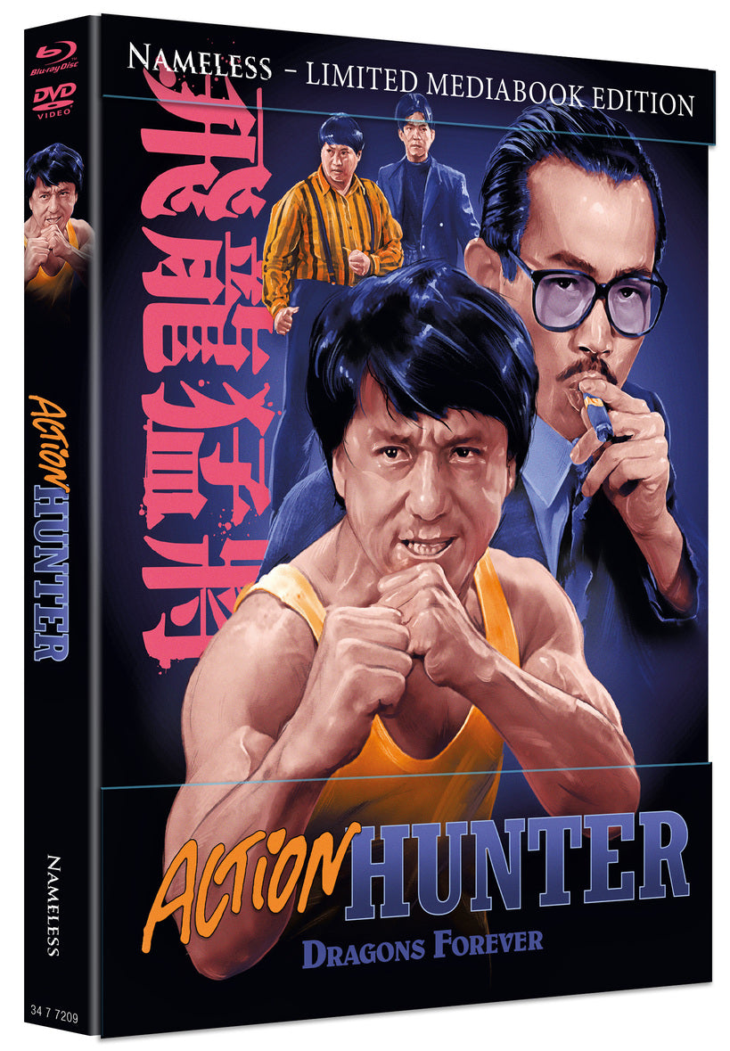 Action Hunter ~ Dragon Forever - 4kUHD/Blu-ray Mediabook A Lim 500