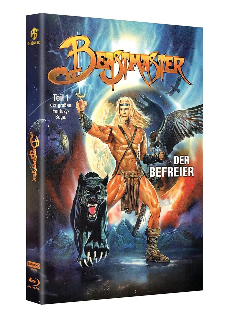Beastmaster - 4kUHD/Blu-ray Hartbox B Lim 50