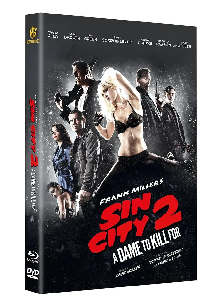 Sin City 2 - DVD/Blu-ray Hartbox B Lim 50