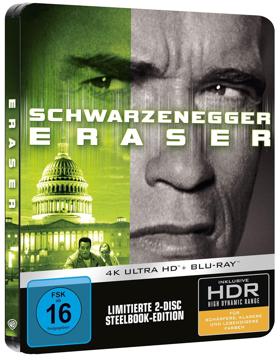 Eraser - 4kUHD 2Disc Steelbook Uncut
