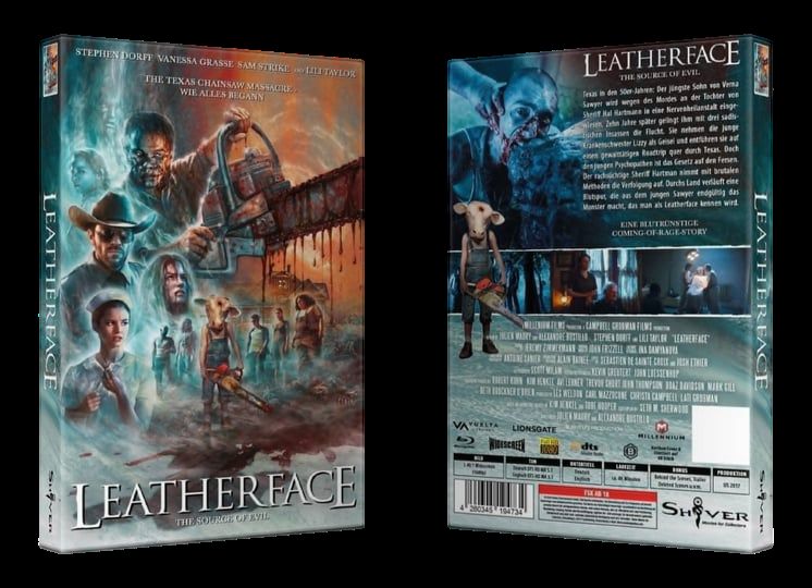 Leatherface the Source of Evil - gr Blu-ray Hartbox A Lim 69