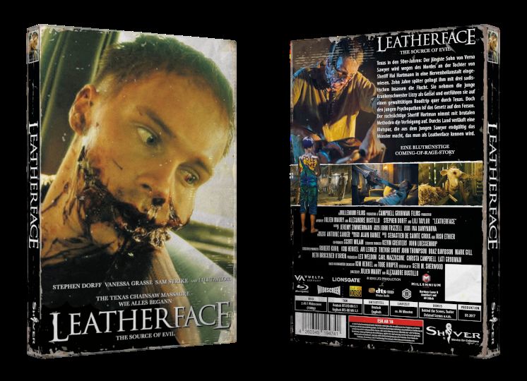 Leatherface the Source of Evil - gr Blu-ray Hartbox B Lim 69
