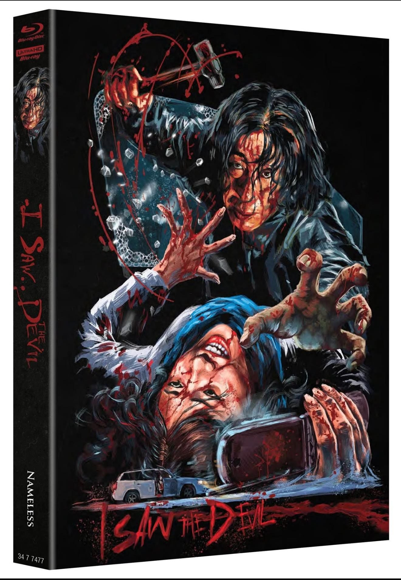 I saw the Devil - 2x 4kUHD/2x Blu-ray Mediabook G Lim 555