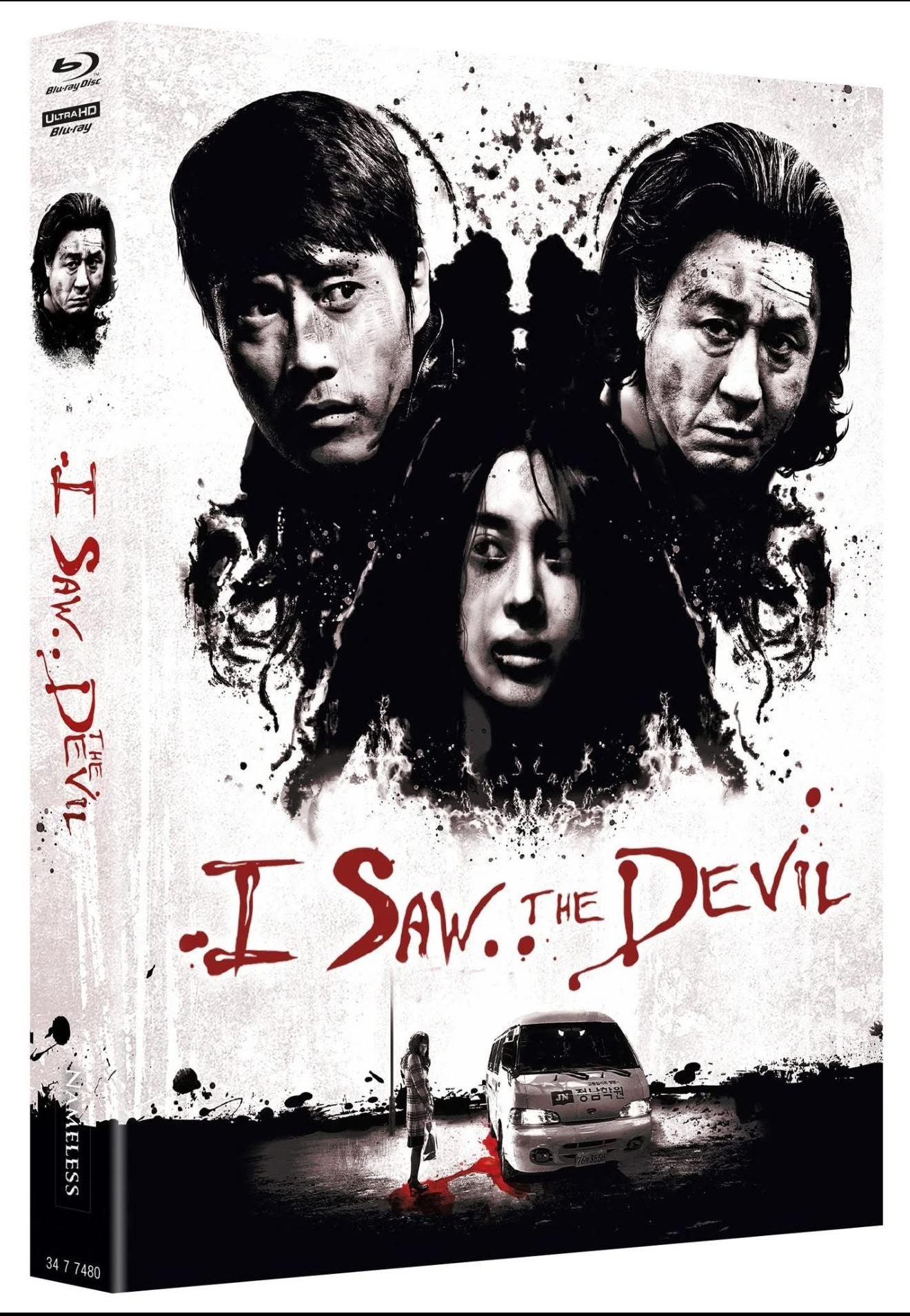 I saw the Devil - 2x 4kUHD/2x Blu-ray Mediabook J Lim 555