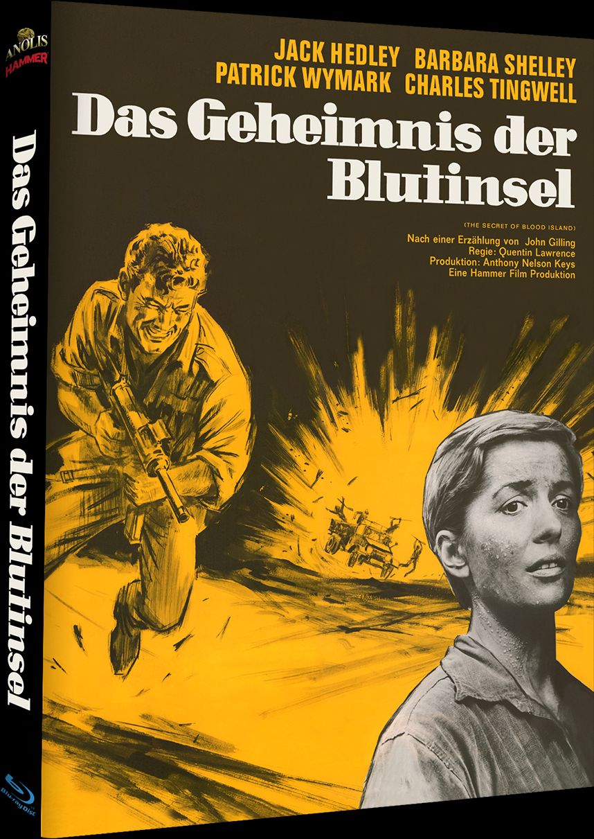 Das Geheimnis der Blutinsel - Blu-ray Mediabook A Hammer-Edition #47
