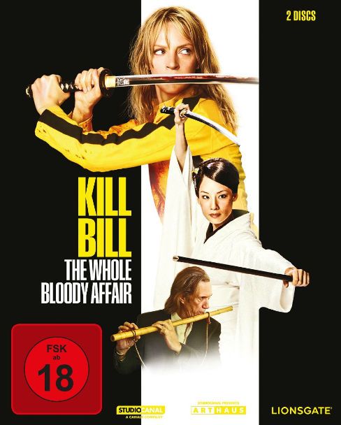 Kill Bill: The Whole Bloody Affair - 2Blu-ray Amaray Uncut