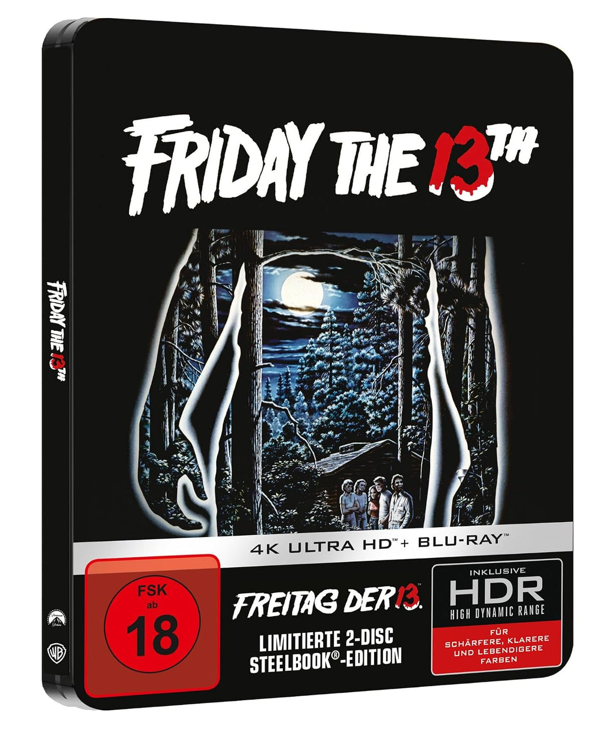 Freitag der 13. - 4KUHD/Blu-ray Steelbook Uncut